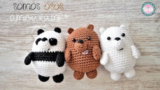 🐼🐻SOMOS OSOS AMIGURUMIS 🐼🐻  CROCHET  BÁSICO🐼🐻 [upl. by Plate]