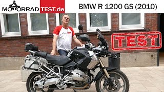 BMW R 1200 GS  K25 Bj 2010  TEST deutsch [upl. by Saalocin357]