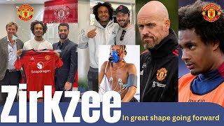 ZIRKZEES MAGIC MOMENTS THRILLING MANCHESTER UNITED TRAINING HIGHLIGHTS [upl. by Aissatsan]