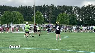 Blakes Souza 2029 Lacrosse Highlights 2324 [upl. by Pagas741]