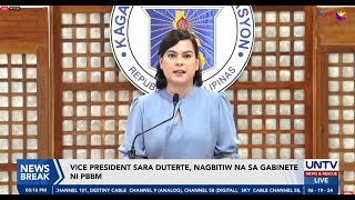 PRESSCON NI VICE PRESIDENT SARA DUTERTE [upl. by Ariam]