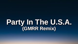 Miley Cyrus  Party In The USA GMRR Remix Lyrics  So I put my hands up  Tiktok Song [upl. by Rilda]