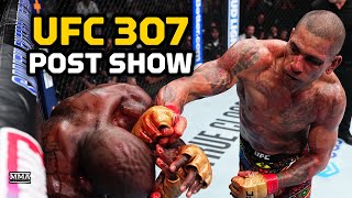 UFC 307 LIVE PostFight Show  Reaction To Alex Pereiras Gruesome KO Of Khalil Rountree [upl. by Yanad]