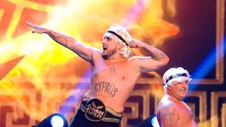 Stavros Flatley Make History And Gets The Golden Buzzer 2019 Best Audition  The Champions BGT [upl. by Lienaj957]