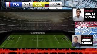 🔴EN VIVO  JUEGOS OLIMPICOS FRANCIA VS COLOMBIA [upl. by Anayk]