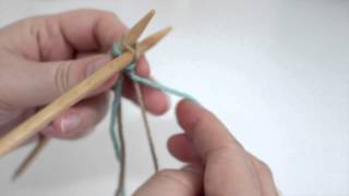 How To 2Color Cable CastOn [upl. by Runkel]