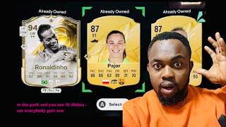 Take a Crack Player Pick Pack x3 Is Glitch With Ronaldinho [upl. by Aisirtap]