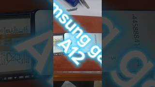 samsung galaxy A12 Front Galash Catting only price 900 [upl. by Alehs]