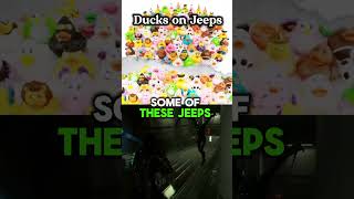 Quack Attack Ducks Take Over the Jeep 🦆🚙 DuckDuckJeep jeeplife comedypodcast podcastclips [upl. by Lindell]