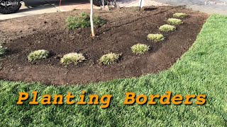 How To Plant Borders In The Landscape [upl. by Asirehc]