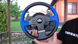 Самый БЮДЖЕТНЫЙ игровой руль с 1080 градусами Обзор Thrustmaster T150 [upl. by Merriam]