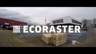 Creating a new parking space with ECORASTER Bloxx [upl. by Nylknarf]