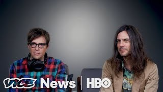 Weezers New Music Corner Ep 1 VICE News Tonight HBO [upl. by Ximenez]