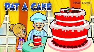 Pat A Cake Bakers Man  Nursery Rhymes Songs And Kids Songs With Lyrics [upl. by Solohcin]