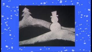 Mister Maker Christmas Make  How to Make a Sparkly Snow Picture [upl. by Rajewski652]