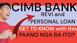 CIMB PERSONAL LOAN and REVI BILLS DETAILS  Almontero Tutorial [upl. by Benioff]