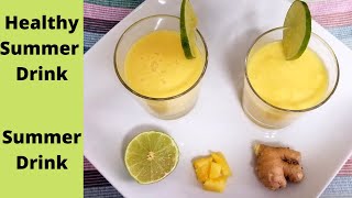 Healthy Pineapple drink recipe in tamilHealthy Summer drink Recipe with PineappleGinger and Lemon [upl. by Norine644]