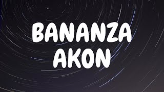 AkonBananza dont be shy girl go bananza remixlyrics [upl. by Ahsie823]