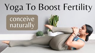 Yoga to Boost Fertility Ovulation and Conception  Ancient Indian Practice To Conceive Naturally [upl. by Seldun]