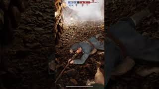 Jumping over a bullet in isonzo for the plant gameplay shorts battlefield ww1 [upl. by Enhpad]