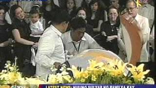 Cory Aquino Sa huling Hantungan part 1 [upl. by Ellerey858]