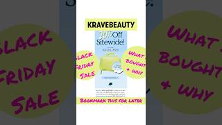 Krave beauty blackfriday guide Save this for future reference skincare antiaging KraveBeauty [upl. by Picker]