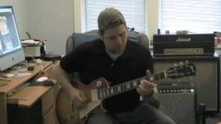 New Pickup Demo Ian Anderson Pickups R9 Les Paul thru BFDR [upl. by Ludie]