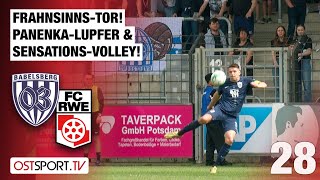 FRAHNsinnsTore SensationsVolley amp Panenka Babelsberg 03  RotWeiß Erfurt  Regionalliga Nordost [upl. by Joacimah]