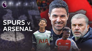 An Intense Classic Like Youve Never Seen It Before  Spurs 23 Arsenal 202324  PL Raw [upl. by Nacul]