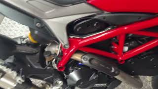 DUCATI HYPERMOTARD 821 2015 FOR SALE MOTORBIKES 4 ALL REVIEW [upl. by Ahsinrat]