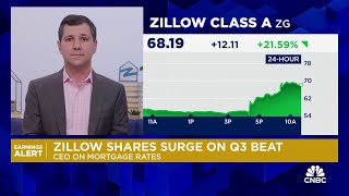 Zillow Group CEO on earnings Were outgrowing the category despite the challenging housing market [upl. by Ocimad]