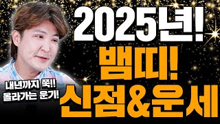 2025년 을사년 뱀띠 운세 내년까지 운세가 계속 상승한다 백호도령 [upl. by Iverson]