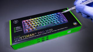 Razer Huntsman Mini V3 Pro Keyboard Unboxing  ASMR [upl. by Enelam]