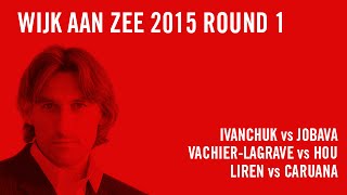 Wijk aan Zee 2015 Round 1 Highlights [upl. by Viviene267]