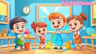 เพลง Clean up song songforkids เพลงเด็ก เพลงเด็กอนุบาล [upl. by Sucramej]