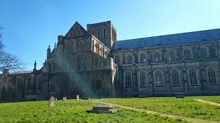 Winchester Walk  Cathedral North Side St Maurice and the Broadway [upl. by Ennahgem958]