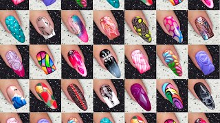 Nail Art Designs 20nails  Best Nail Art Compilation [upl. by Weisberg]