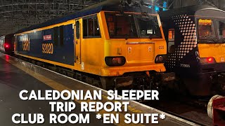 CALEDONIAN SLEEPER Club Room Trip Report  Glasgow Central to London Euston [upl. by Krever]