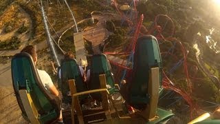 Shambhala  On Ride  POV  PortAventura  HD [upl. by Nelluc]