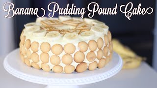 The Ultimate BANANA PUDDING POUND CAKE recipe for the holidays  Not Yo mama’s Banana Pudding Cake [upl. by Portwin]