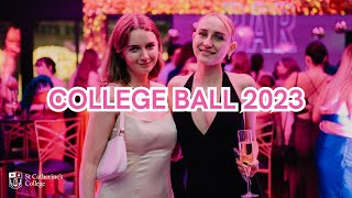 St Catherines College College Ball 2023 [upl. by Mose]