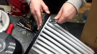 Hayward EC40 Pool Filter Tube Sheet Repair Part 005 [upl. by Enomas599]