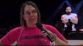 Gabi Garcia Post Match Interview [upl. by Edaj166]