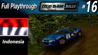 Colin Mcrae Rally PC  16  Indonesia  Intermediate [upl. by Crutcher]