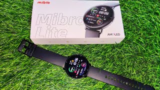 Mibro Lite Smart Watch  Mibro Lite Smart Watch Review  Mibro Lite Smart Watch Unboxing [upl. by Harberd]