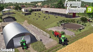 FS25 FARM CONSTRUCTION at ZIELONKA  Lets Get Started│Zielonka│FS 25│1 [upl. by Laure]