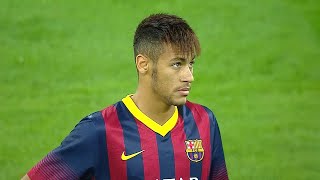 Neymars First Game for Barcelona [upl. by Solegnave]