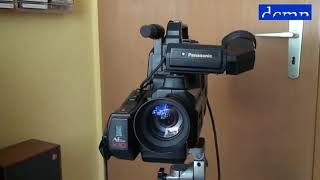 Panasonic MS1 SVHS camcorder  unboxing and overview [upl. by Yeldnarb]