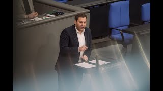 Bundestagsrede von Lars Klingbeil über Respekt und Leistungsträger [upl. by Cathleen]