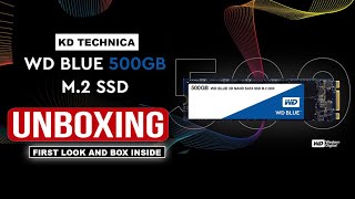 WD 500gb SSD  M2 SSD Unboxing  WD SSD Review [upl. by Cliff190]